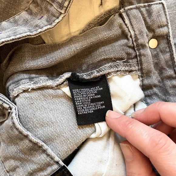 Urban Heritage Grey Jeans - Picture 7 of 10